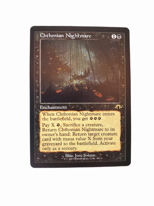 Chthonian Nightmare (Retro Frame)