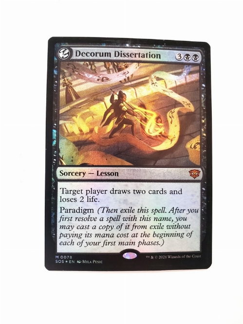 Decorum Dissertation (Foil)