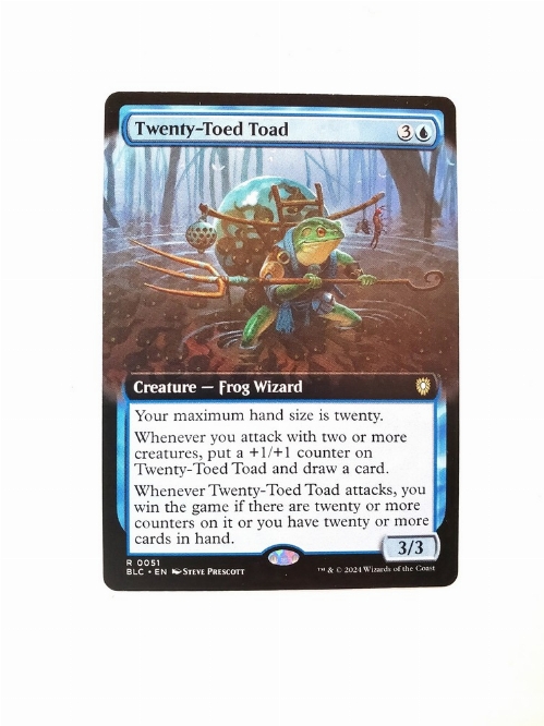 Twenty-Toed Toad (Extended Art)
