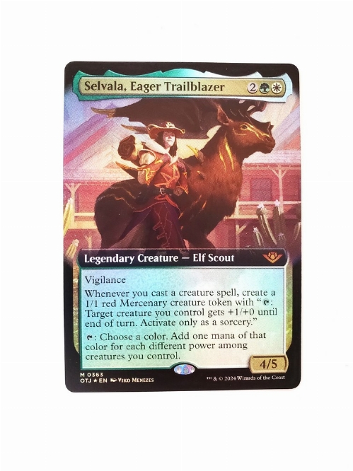 Selvala, Eager Trailblazer (Extended Art) (Foil)