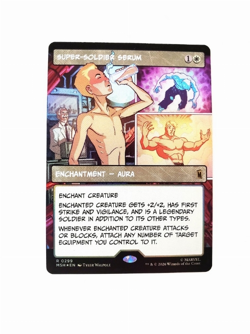 Super-Soldier Serum (Borderless) (Foil)