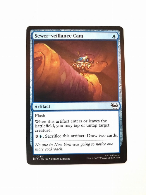 Sewer-veillance Cam