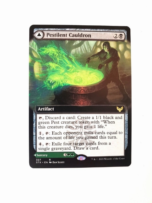 Pestilent Cauldron // Restorative Burst (Extended Art)