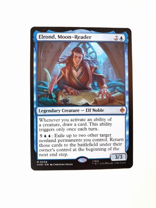 Elrond, Moon-Reader