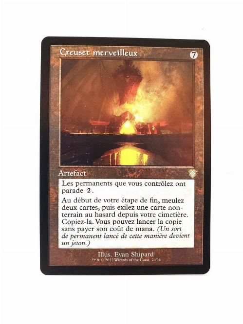 Wondrous Crucible (Retro Frame) (Francaise)