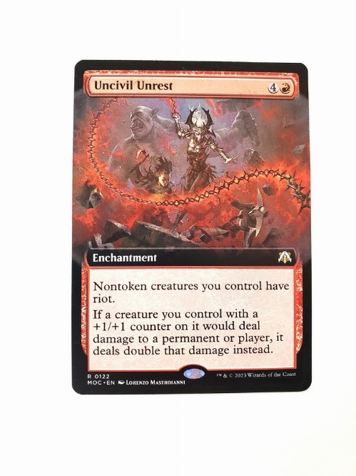 Uncivil Unrest (Extended Art)