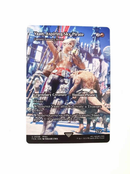 Vaan, Aspiring Sky Pirate - Captain Lannery Storm (Showcase)