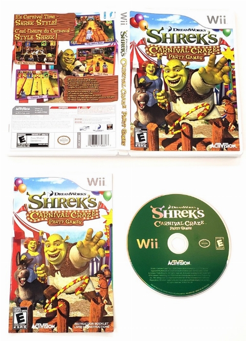 Shrek's Carnival Craze: Party Games (CIB)