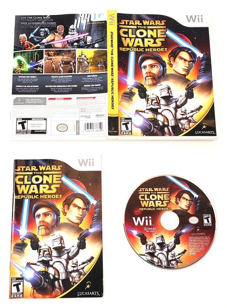 Star Wars: The Clone Wars - Republic Heroes (CIB)