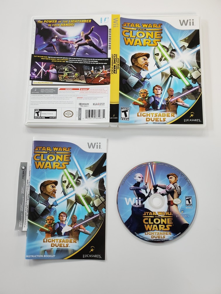 Star Wars: The Clone Wars: Lightsaber Duels (CIB)