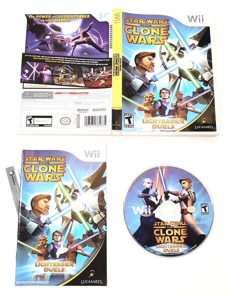 Star Wars: The Clone Wars: Lightsaber Duels (CIB)