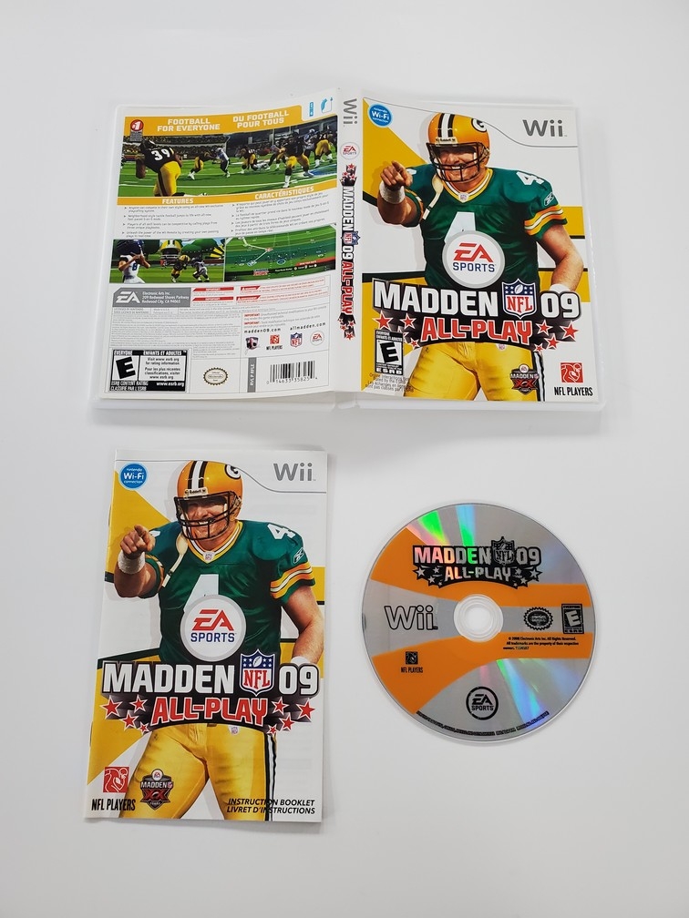 Madden NFL 09: All-Play (CIB)