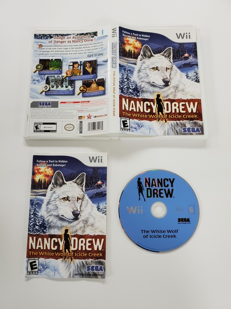 Nancy Drew: The White Wolf of Icicle Creek (CIB)