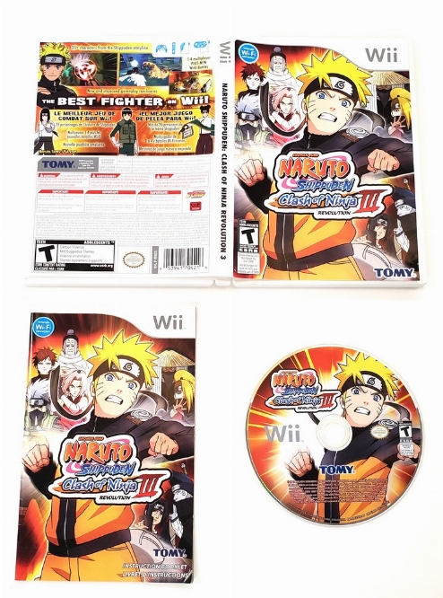 Naruto Shippuden: Clash of Ninja Revolution III (CIB)