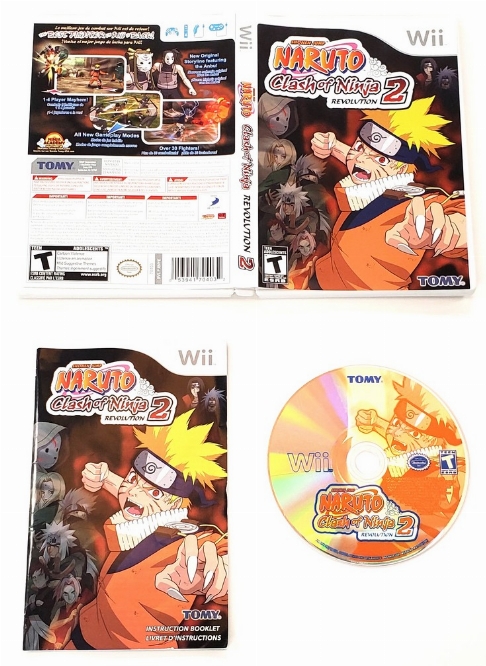 Naruto: Clash of Ninja Revolution 2 (CIB)