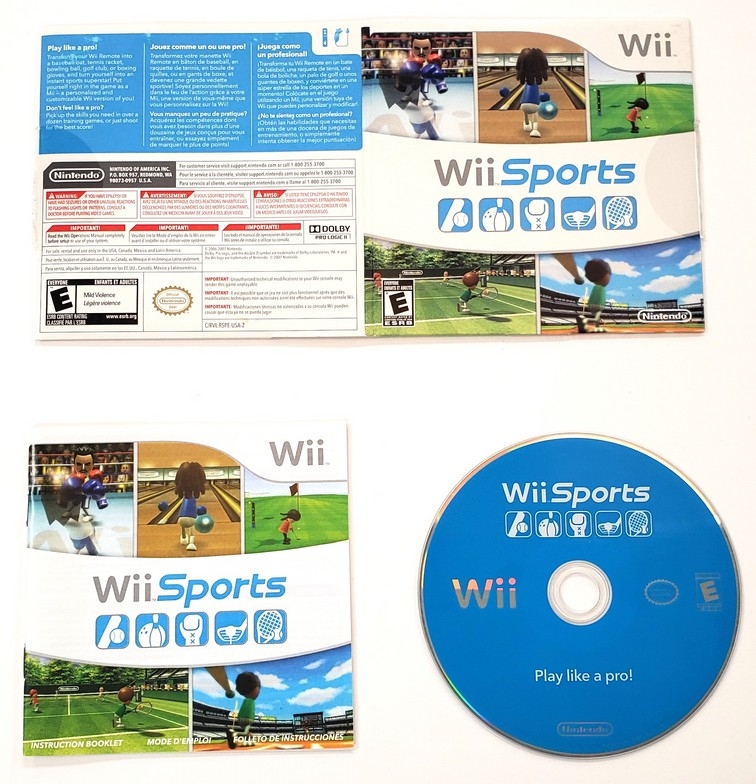 Wii Sports (Cardboard) (CIB)