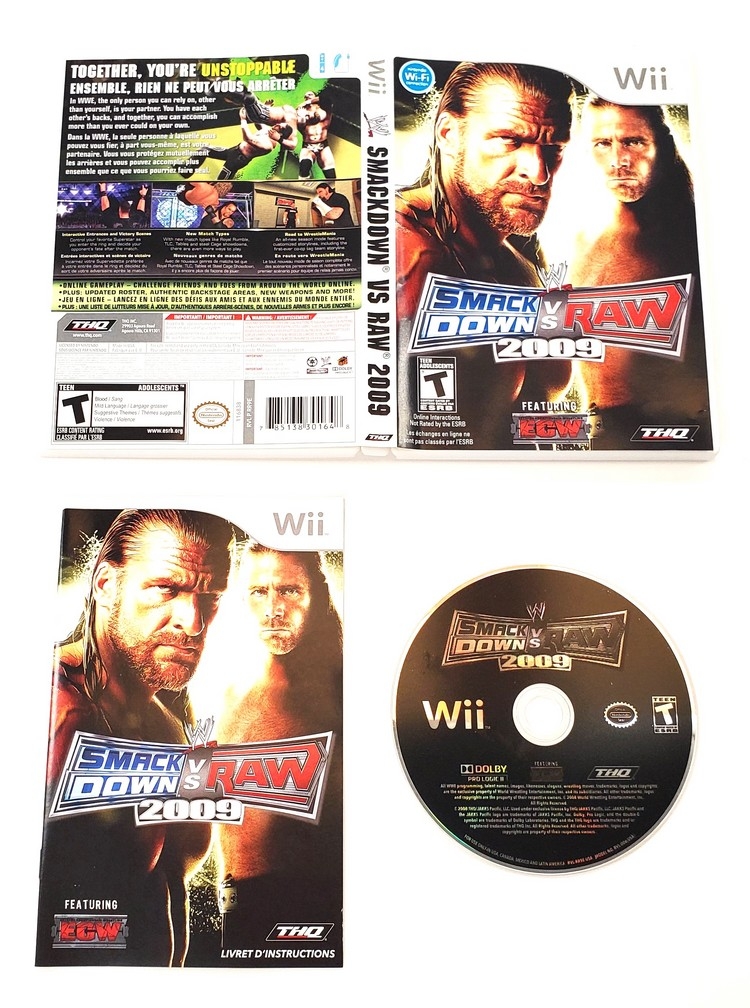 WWE: SmackDown vs. Raw 2009 (CIB)