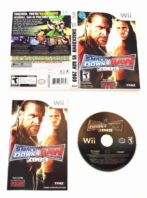 WWE: SmackDown vs. Raw 2009 (CIB)