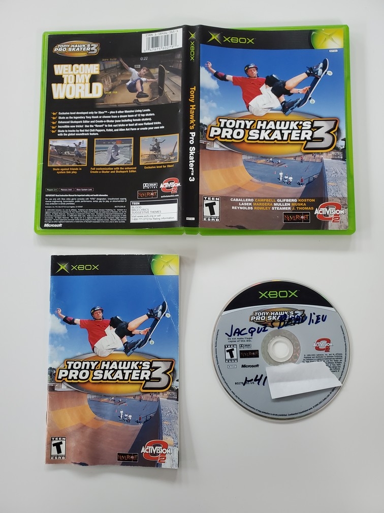 Tony Hawk's Pro Skater 3 (CIB)