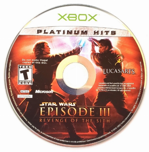 Star Wars: Episode III: Revenge of the Sith (Platinum Hits) (C)