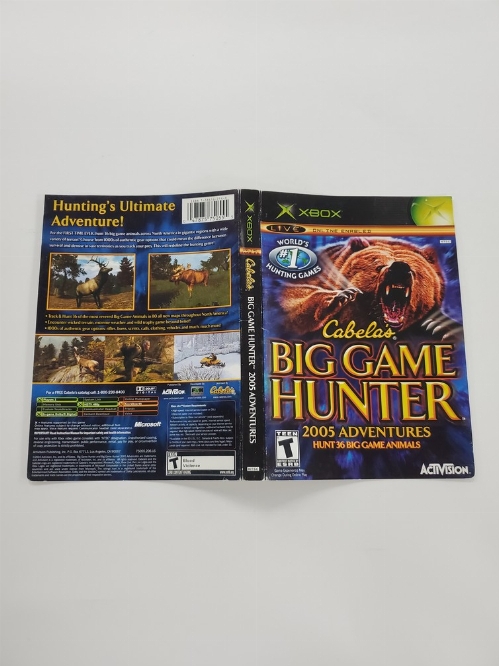 Cabela's Big Game Hunter: 2005 Adventures (B)