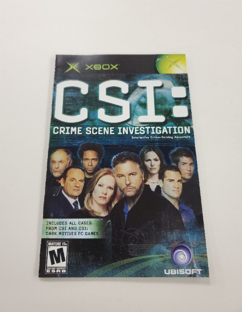 CSI: Crime Scene Investigation (I)
