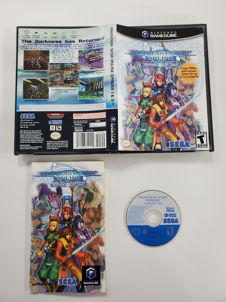 Phantasy Star Online: Episode I & II (CIB)