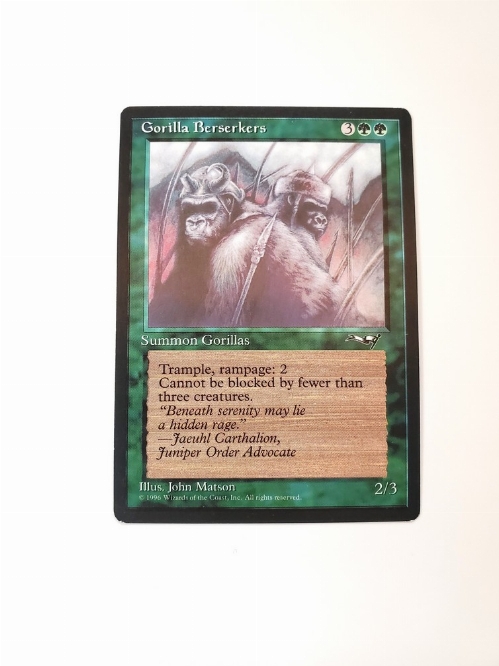 Gorilla Berserkers (Closed Mouth)